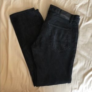 Express men’s black skinny jeans Rocco fit